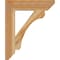 Ekena Millwork Legacy Slat Rough Sawn Bracket, Western Red Cedar, 4"W x 20"D x 24"H BKT04X20X24LEC06RWR - alternate 2